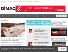 Tablet Screenshot of dimag.info